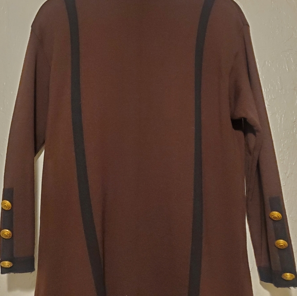 VINTAGE 100% Merino Extrafine Wool ESCADA Jacket and Skirt Set - Picture 9 of 16